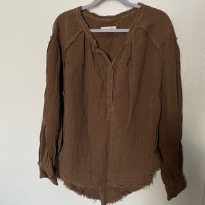 We The Free Oversized Blouse